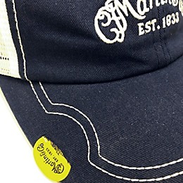 Martin Baseball Cap With Pick Holder, Navy Blue