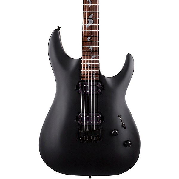 Schecter Guitar Research Damien-6 6-String Electric Guitar Satin Black