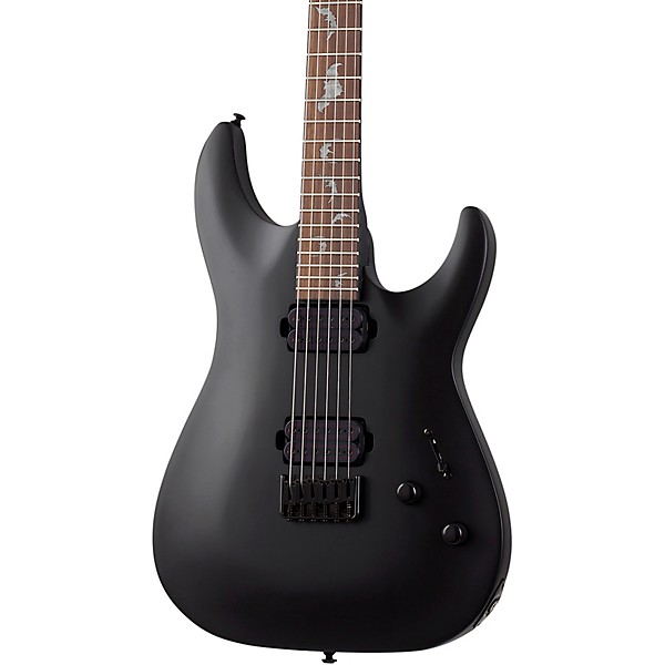 Schecter Guitar Research Damien-6 6-String Electric Guitar Satin Black