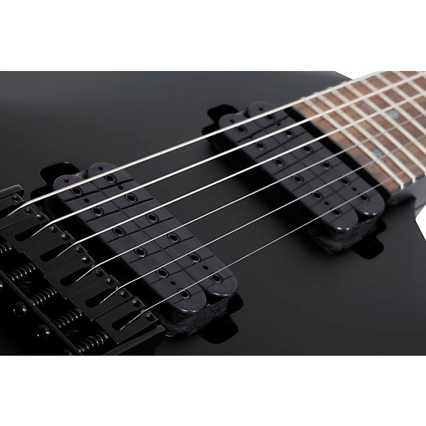 Schecter Guitar Research Damien-6 6-String Electric Guitar Satin Black