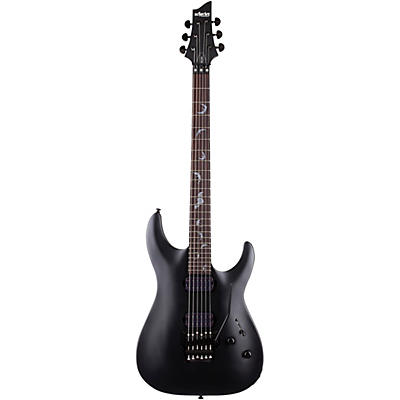 Schecter Guitar Research Damien-6 Fr 6-String Electric Guitar Satin Black for sale