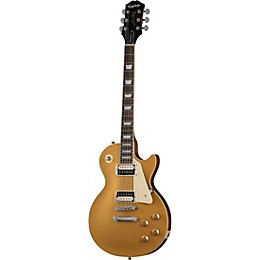 Open Box Epiphone Les Paul Traditional Pro IV Limited-Edition Electric Guitar Level 2 Worn Metallic Gold 197881131753