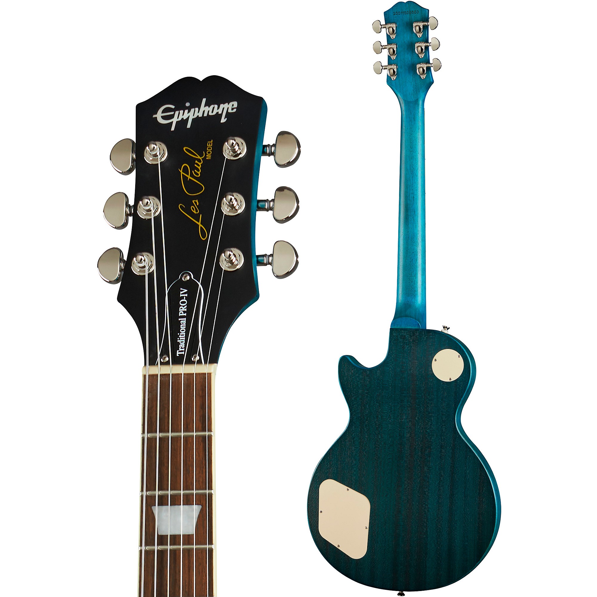 appel Ministerium Tidsplan Epiphone Les Paul Traditional Pro IV Limited-Edition Electric Guitar Worn  Pacific Blue | Guitar Center