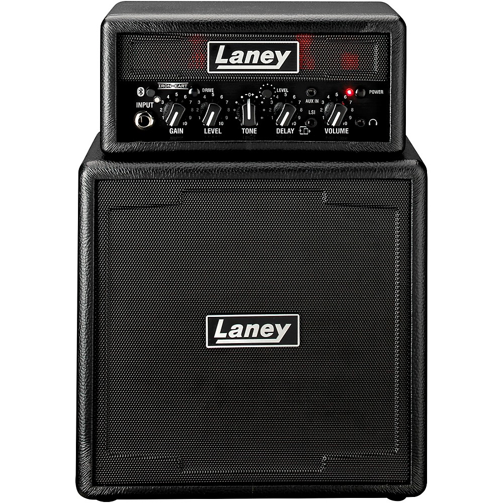 Laney Laney Ironheart 4X3" Mini Stack With Bluetooth Black