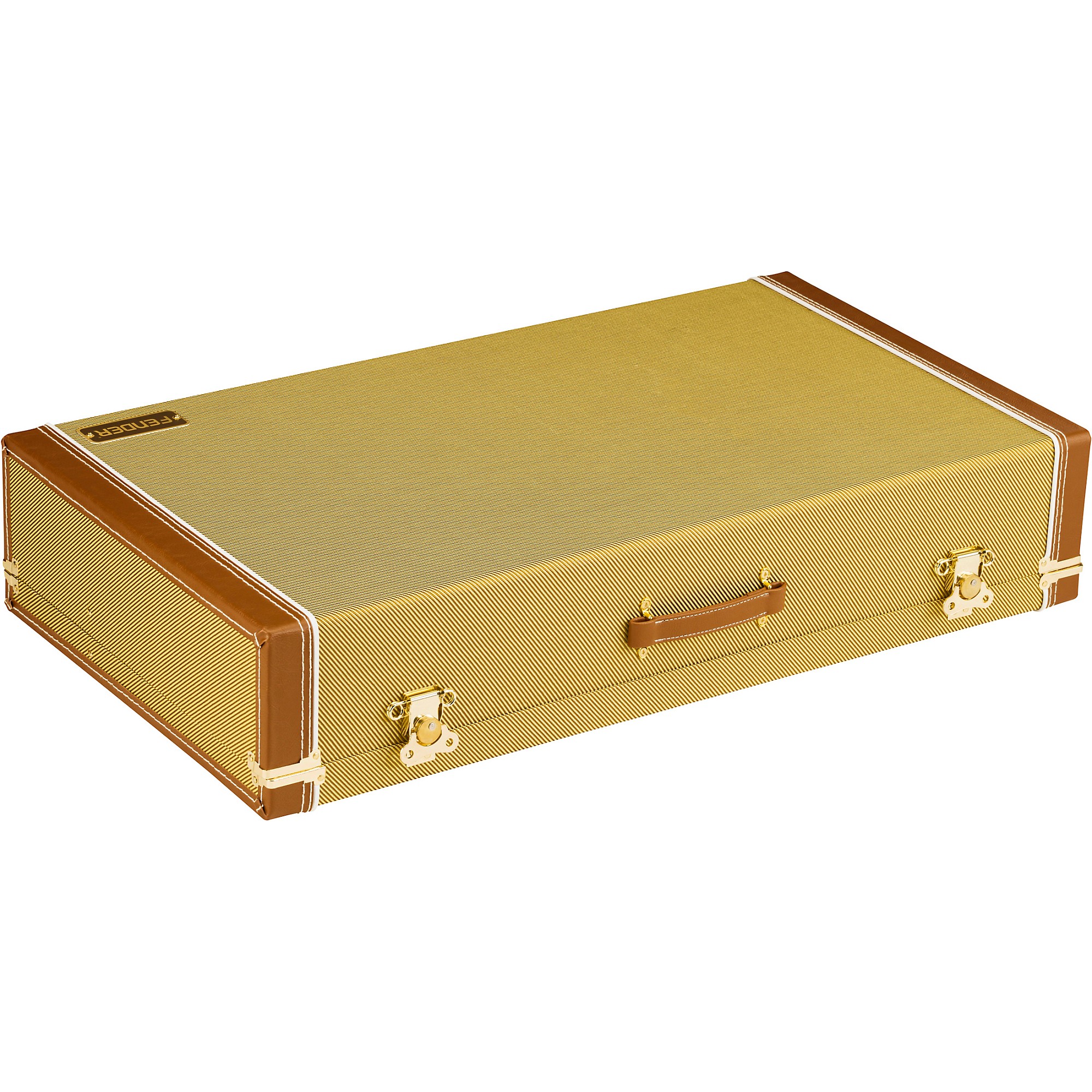 Open Box Fender Classic Series Tweed Pedalboard Case, Large