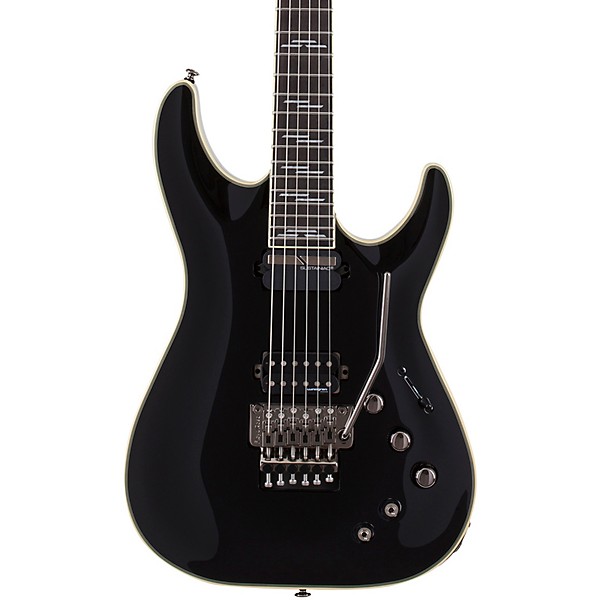 Schecter Guitar Research C-1 FR-S Blackjack 6-String Electric Guitar Gloss Black