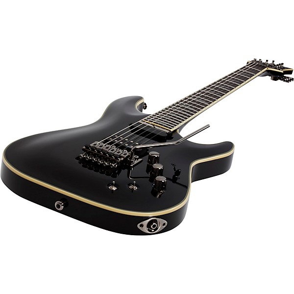 Open Box Schecter Guitar Research C-1 FR-S Blackjack 6-String Electric Guitar Level 2 Gloss Black 197881045555
