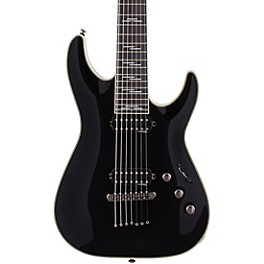 Open Box Schecter Guitar Research C-7 Blackjack 7-String Electric Guitar Level 1 Gloss Black