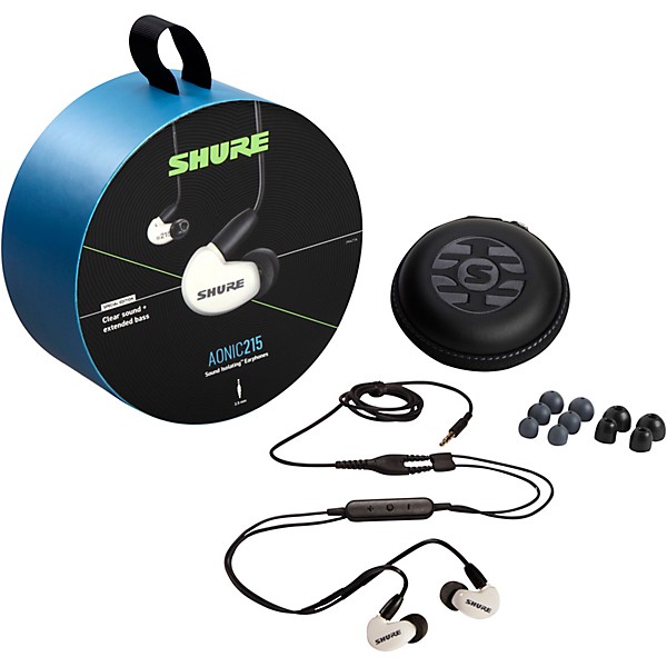 Shure AONIC 215 Sound Isolating Earphones White