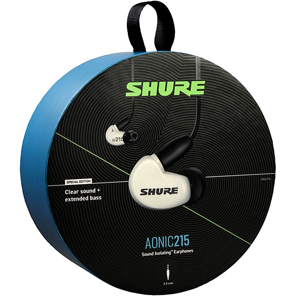 Shure AONIC 215 Sound Isolating Earphones White