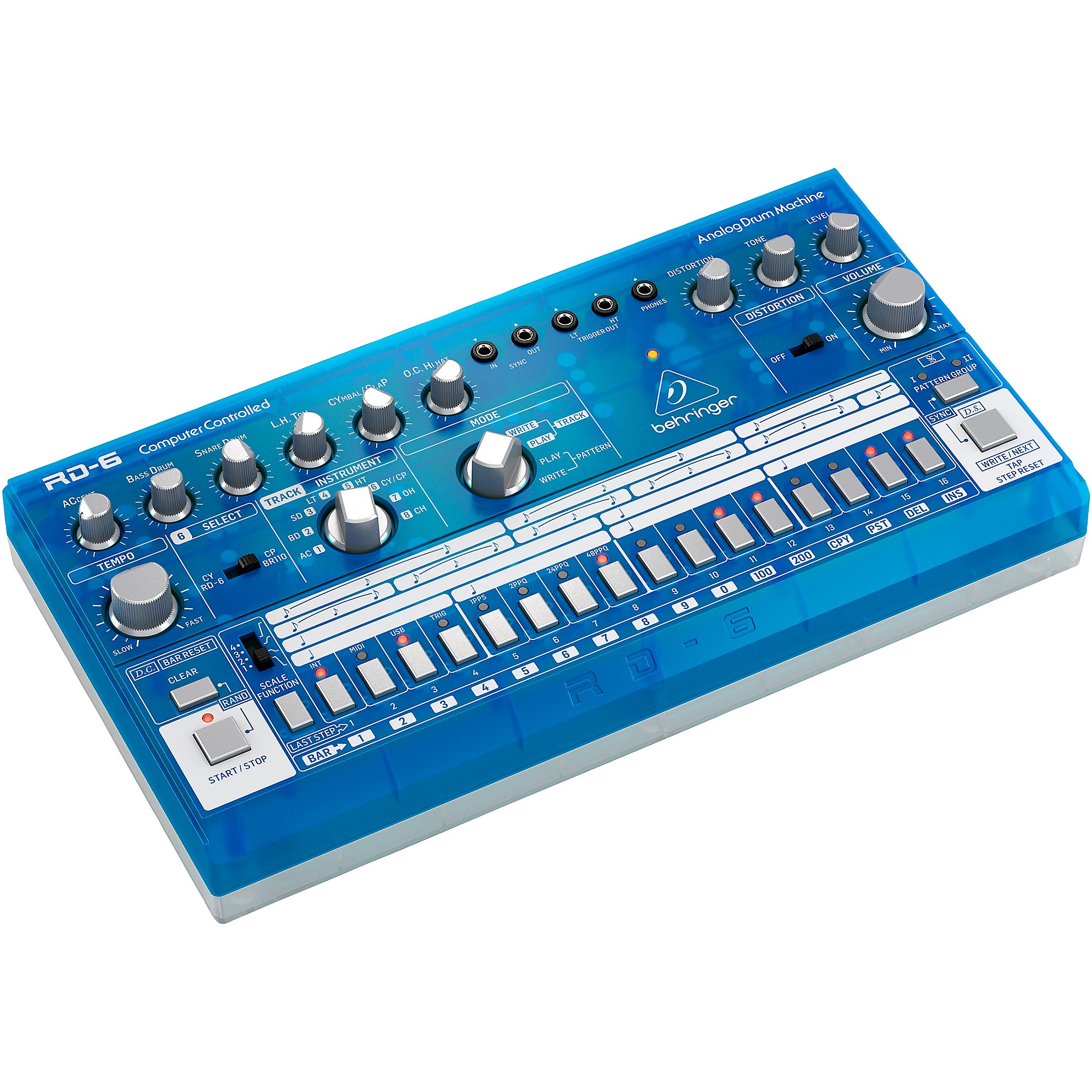 Behringer RD-6 Classic Analog Drum Machine Blueberry | Guitar Center