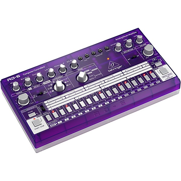 Behringer RD-6 Classic Analog Drum Machine Grape