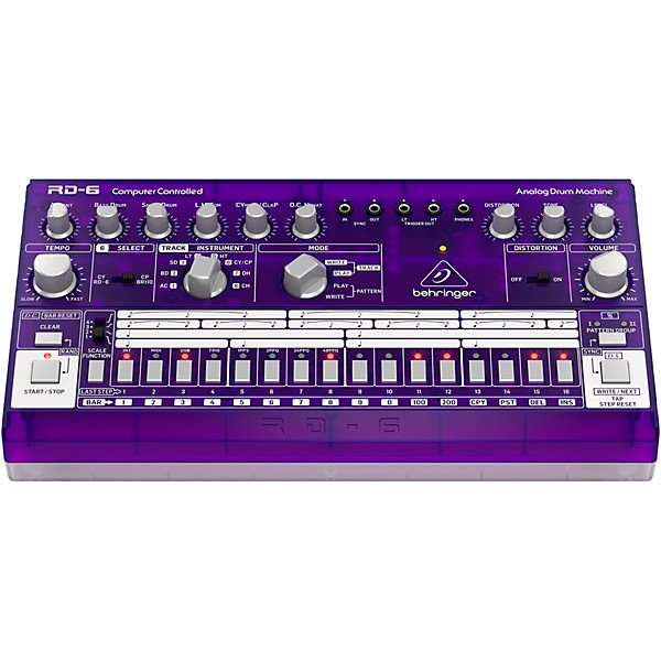 Behringer RD-6 Classic Analog Drum Machine Grape