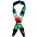 Fender Serape Guitar Strap Green Multicolor 2 in. Fender Serape Guitar Strap Green Multicolor 2 in.