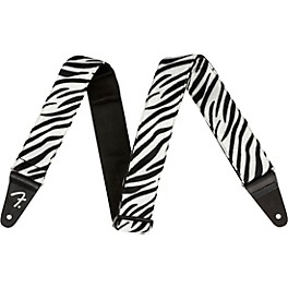 Fender Wild Animal Print Guitar Strap Leopard 2 in. Fender Wild Animal Print Guitar Strap Zebra 2 in.