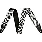 Fender Wild Animal Print Guitar Strap Zebra 2 in. thumbnail