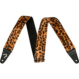 Fender Wild Animal Print Guitar Strap Leopard 2 in.