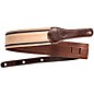 Taylor Reflections Leather Guitar Strap - Spruce Brown and Tan 2.5 in. thumbnail