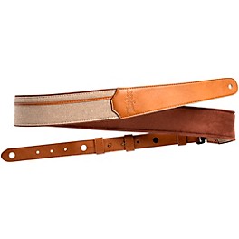 Taylor Vegan Leather Guitar Strap Tan 2.5 in.