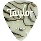 Taylor Celluloid 351 Picks, Abalone .71 mm 12 Pack