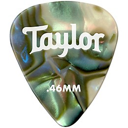 Taylor Celluloid 351 Picks, Abalone .96 mm 12 Pack