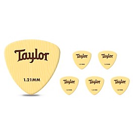 Taylor Premium DarkTone Ivoroid 346 Picks 1.1 mm 6 Pack