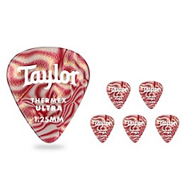 Taylor Premium 351 Thermex Ultra Picks 1.0 mm 6 Pack Taylor Premium 351 Thermex Ultra Picks 1.25 mm 6 Pack