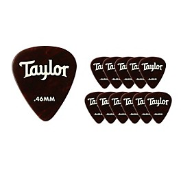 Taylor Celluloid 351 Picks Tortoise Shell .71 mm 12 Pack Taylor Celluloid 351 Picks Tortoise Shell .46 mm 12 Pack