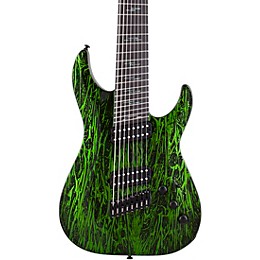 Open Box Schecter Guitar Research C-8 MS Silver Mountain 8-String Multi-Scale Extended Range Electric Guitar Level 2 Toxic Venom 194744422041