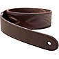 Taylor Vegan 2" Leather Guitar Strap Chocolate Brown 2 in.