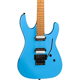 Open Box Dean MD 24 Roasted Maple with Floyd Electric Guitar Level 2 Vintage Blue 197881049287
