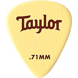 Taylor Premium DarkTone Ivoroid 351 Picks .96 mm 6 Pack Taylor Premium DarkTone Ivoroid 351 Picks .71 mm 6 Pack