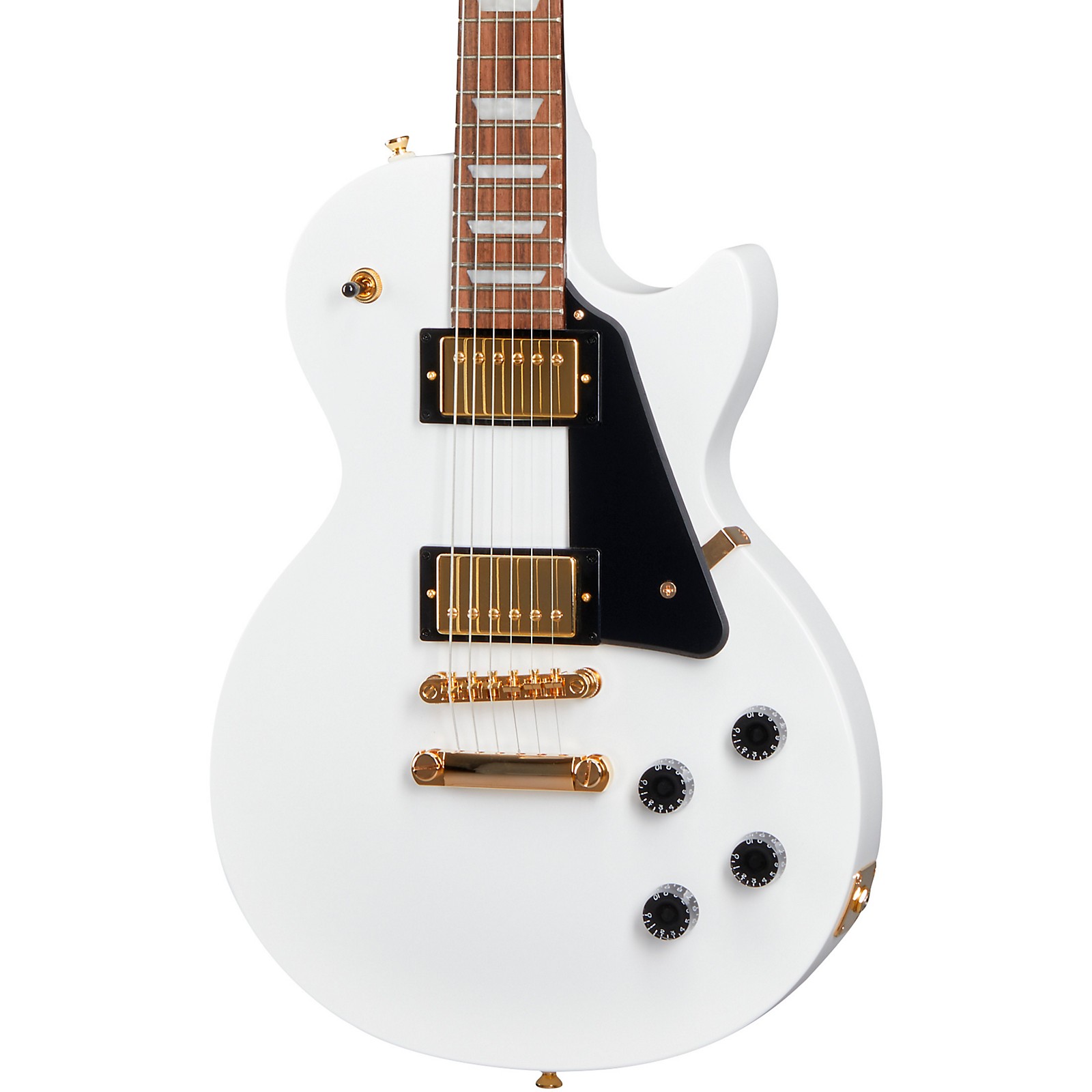 epiphone white and gold