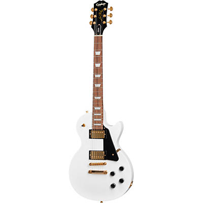 Epiphone Les Paul Studio Gold Limited-Edition Electric Guitar Alpine White for sale