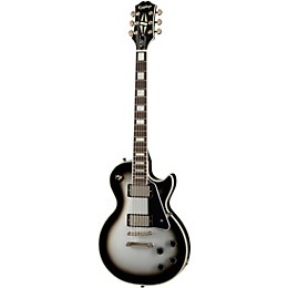 Epiphone Les Paul Custom Limited-Edition Electric Guitar Silver Burst