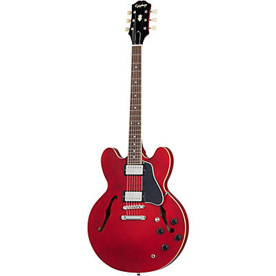 Epiphone Es-335 Traditional Pro Semi-Hollow Electric Guitar Wine Red for sale