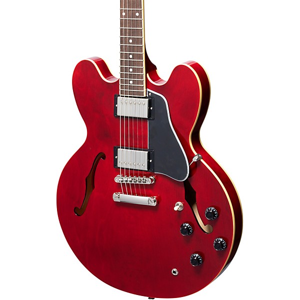Clearance Epiphone ES-335 Traditional Pro Semi-Hollow Electric Guitar Wine Red