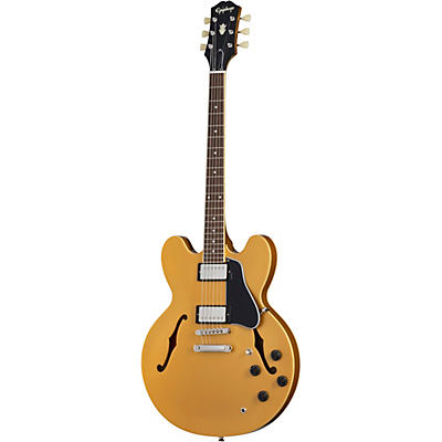 Epiphone Es-335 Traditional Pro Semi-Hollow Electric Guitar Metallic Gold for sale