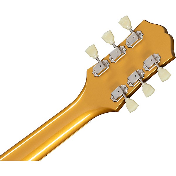 Epiphone ES-335 Traditional Pro Semi-Hollow Electric Guitar Metallic Gold