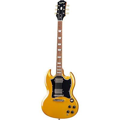 Epiphone Sg Traditional Pro Electric Guitar Metallic Gold for sale
