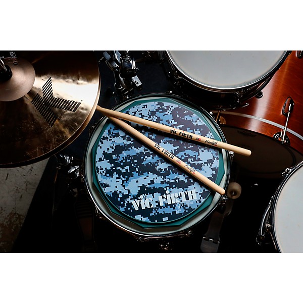 Vic Firth Digital Camo Practice Pad 6 in.