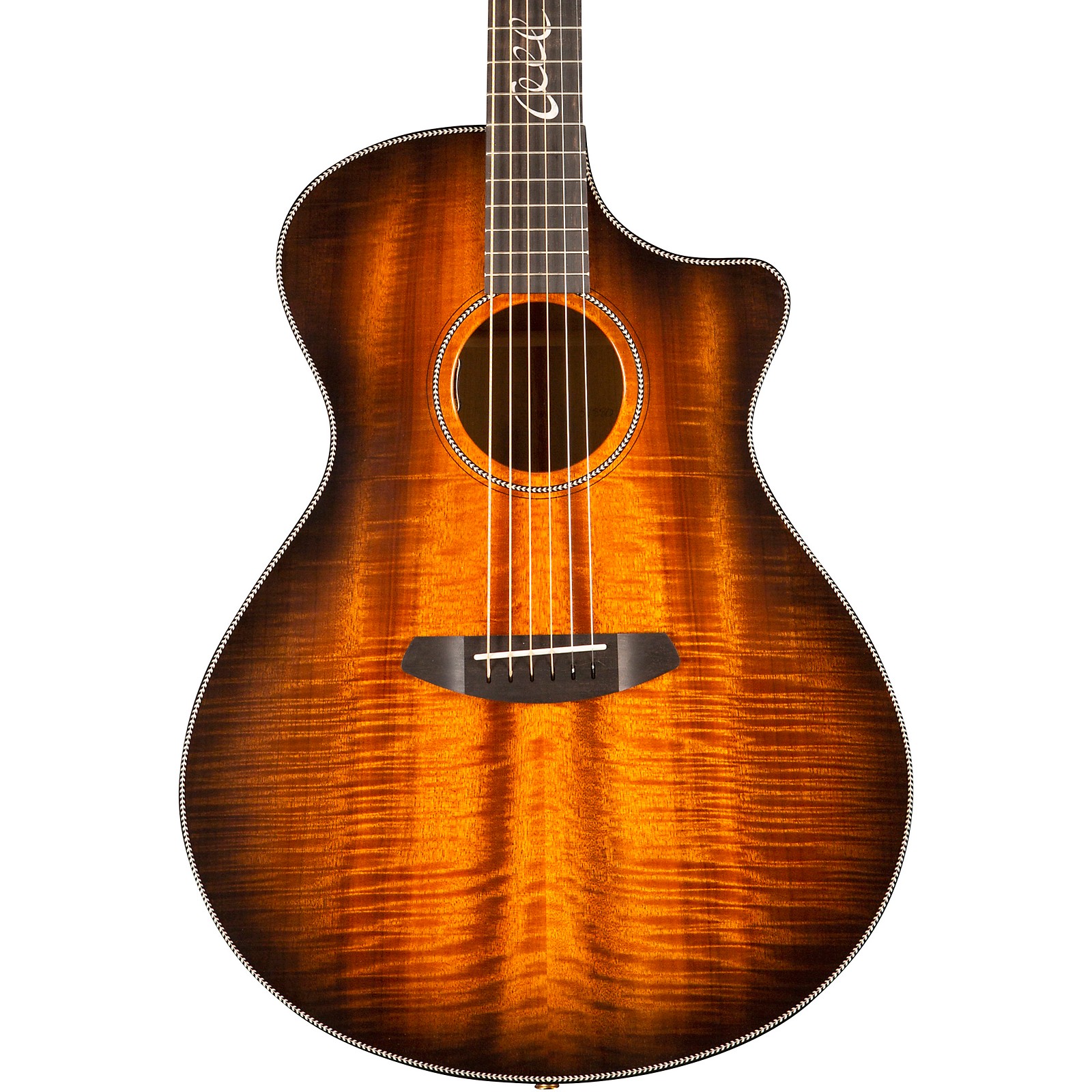 Breedlove Oregon Concerto CE Jeff Bridges Myrtlewood AcousticElectric