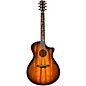 Breedlove Oregon Concerto CE Jeff Bridges Myrtlewood Acoustic-Electric Guitar Bourbon Burst