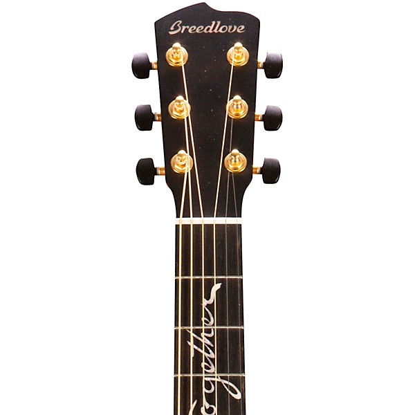 Breedlove Oregon Concerto CE Jeff Bridges Myrtlewood Acoustic-Electric Guitar Bourbon Burst