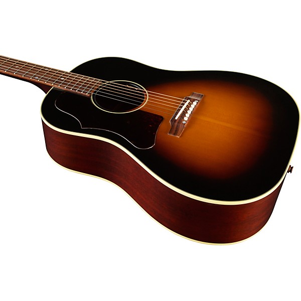 Gibson '50s J-45 Original Left-Handed Acoustic-Electric Guitar Vintage Sunburst