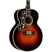 Gibson Custom Pre-War SJ-200 Rosewood Left-Handed Acoustic-Electric Guitar Vintage Sunburst