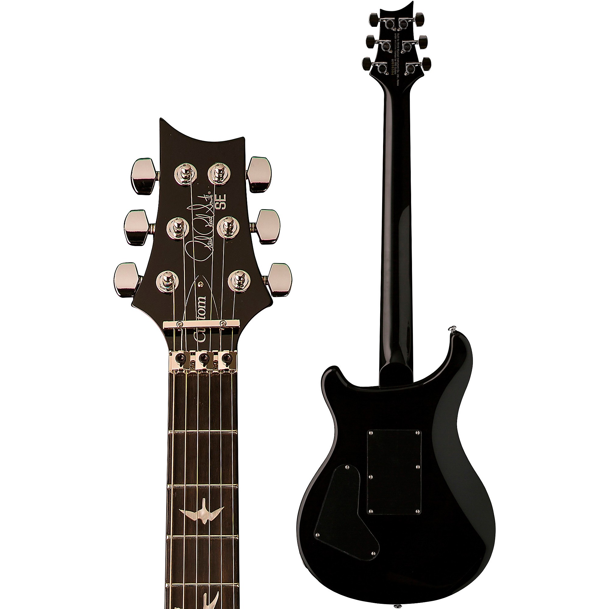 PRS SE Custom 24 Floyd Electric Guitar Charcoal Burst | Guitar Center