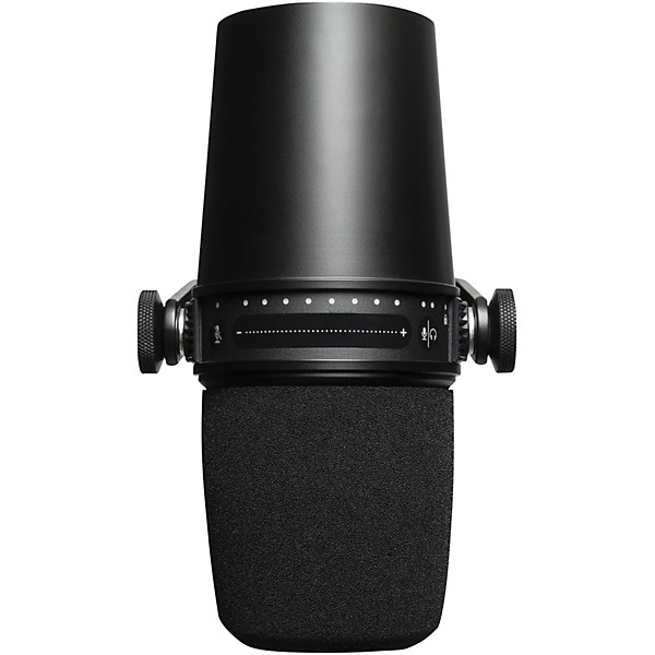 Open Box Shure MV7 USB and XLR Dynamic Microphone Level 1 Black