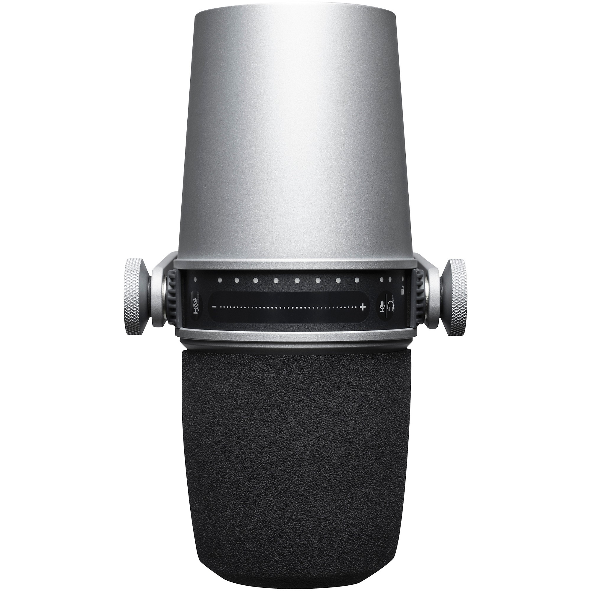 Shure MV7 USB and XLR Dynamic Microphone Silver | Guitar Center