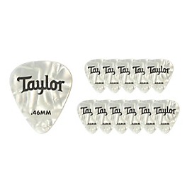 Taylor Celluloid Picks 12-Pack .71 mm 12 Pack Taylor Celluloid Picks 12-Pack 1.21 mm 12 Pack